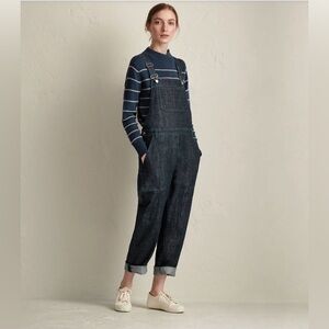 Toast Jessa Denim Dungarees, Indigo